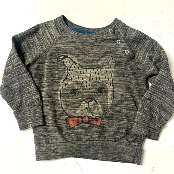 Soft Gallery French Bulldog Boston Terrier Dog Heathered Shirt 24m - Picture 1 of 5